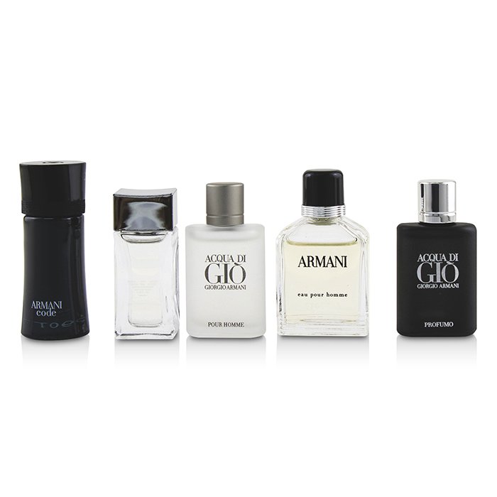 Giorgio Armani Men Miniature Coffret: Acqua Di Gio, Code, Acqua Di Gio Profumo, Eau Pour Homme, Diamonds 5pcsProduct Thumbnail