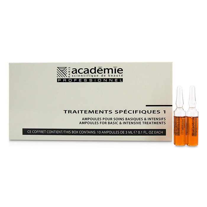 アカデミー Academie Specific Treatments 1 Ampoules Rougeurs Diffuses (Red) - Salon Product 10x3ml/0.1ozProduct Thumbnail