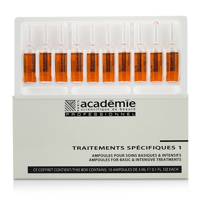 爱琪美 Academie Specific Treatments 1 Ampoules Rougeurs Diffuses (Red) - Salon Product 10x3ml/0.1ozProduct Thumbnail