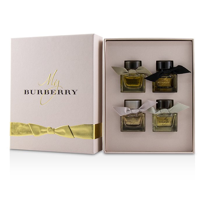 Burberry Zestaw My Burberry Miniature Coffret: My Burberry Eau De Toilette + My Burberry Eau De Parfum + My Burberry Black Parfum + My Burberry Blush Eau De Parfum 4x5ml/0.16ozProduct Thumbnail
