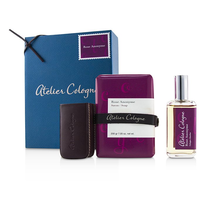 Atelier Cologne Rose Anonyme Coffret: Cologne Absolue Spray 30ml/1oz + Soap 200g/7.05oz + Leather Case for Cologne Absolue Spray 30ml/1oz 3pcsProduct Thumbnail