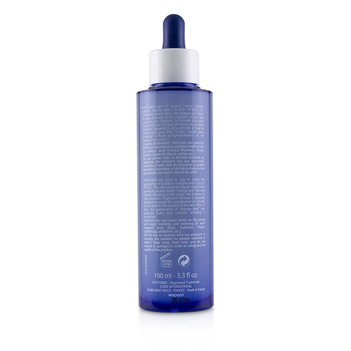 Phytomer 速效瘦身精華液Celluli Attack Concentrate For Stubborn Areas 100ml/3.3ozProduct Thumbnail