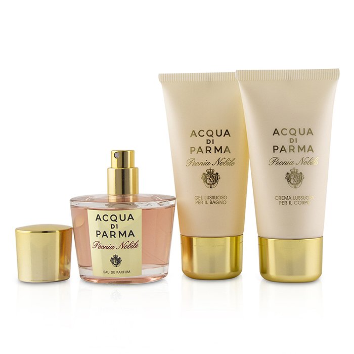Acqua Di Parma Peonia Nobile Coffret: Eau De Parfum Spray 50ml/1.7oz + Bath And Shower Gel 50ml/1.7oz + Body Cream 50ml/1.7oz 3pcsProduct Thumbnail