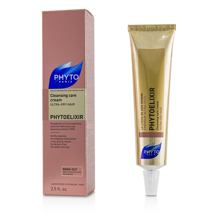 Phyto PhytoElixir Cleansing Care Cream (Ultra-Dry Hair) קרם לניקוי השיער- שיער יבש במיוחד 75ml/2.5ozProduct Thumbnail