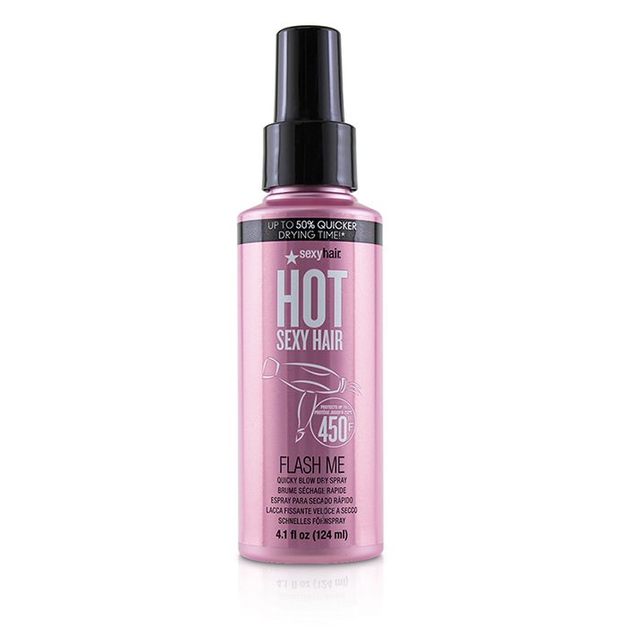 Sexy Hair Concepts Hot Sexy Hair Flash Me Quicky Blow Dry Spray ספריי לייבוש השיער 124ml/4.1ozProduct Thumbnail