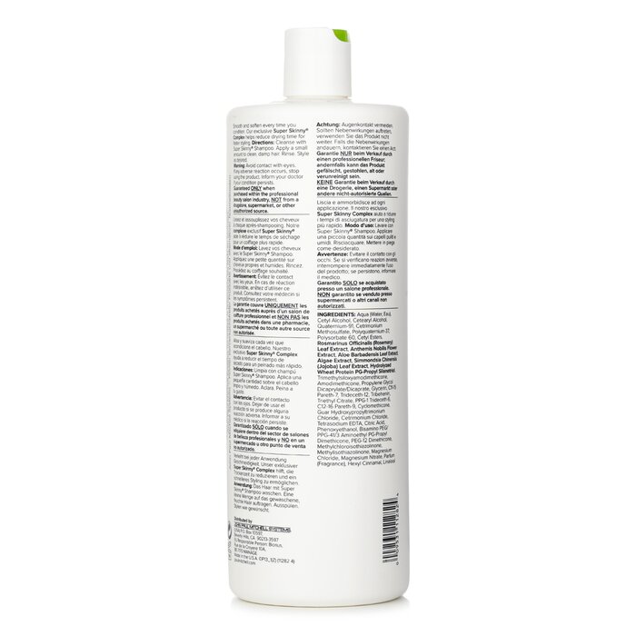 Paul Mitchell Super Skinny Conditioner (Prevents Damge - Softens Texture) 1000ml/33.8ozProduct Thumbnail