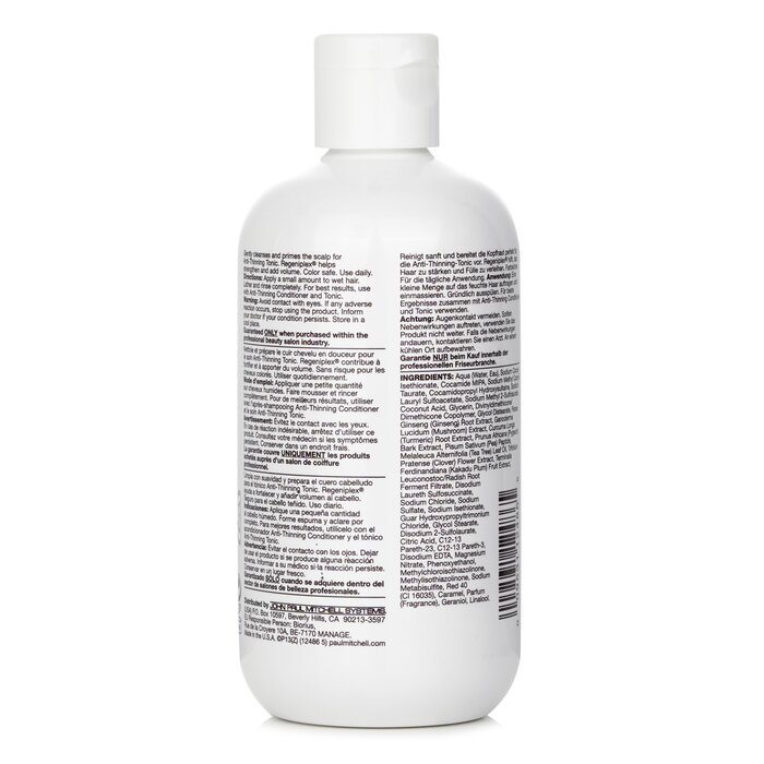 Paul Mitchell Tea Tree Scalp Care Anti-Thinning Shampoo (For Fuller, Stronger Hair)  300ml/10.14ozProduct Thumbnail