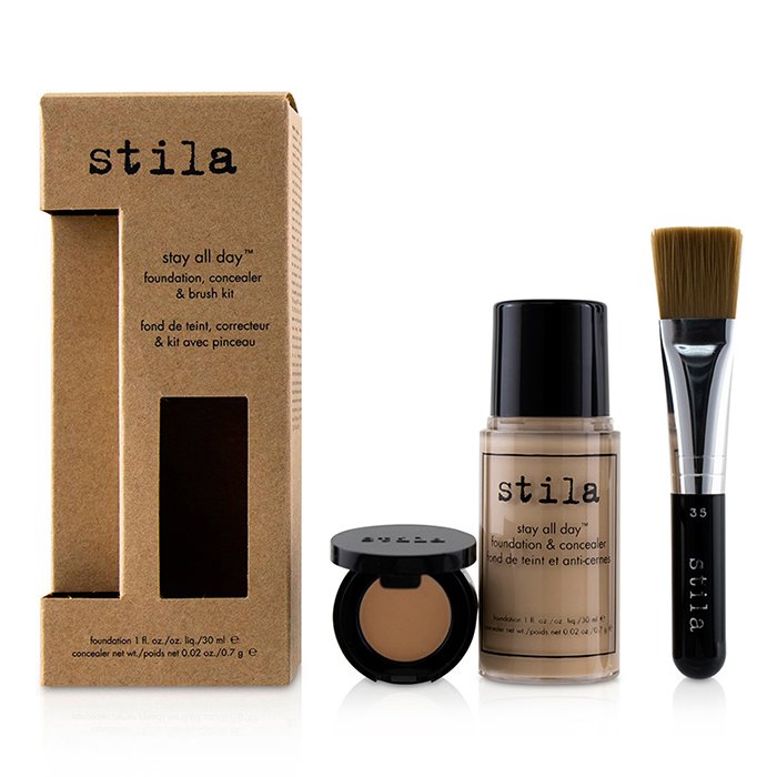Stila Zestaw do makijażu Stay All Day Foundation, Concealer & Brush Kit 2pcsProduct Thumbnail
