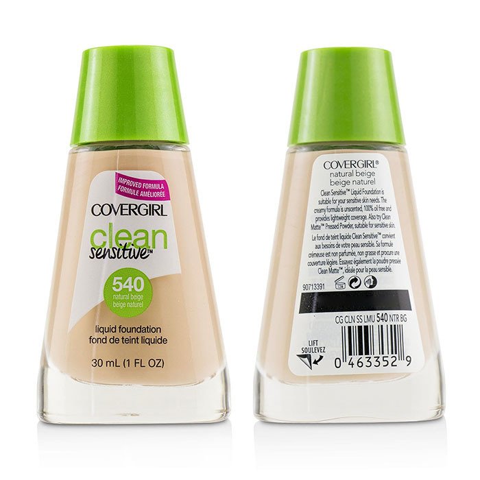 カバーガール Covergirl Clean Sensitive Liquid Foundation Duo Pack 2x30ml/1ozProduct Thumbnail