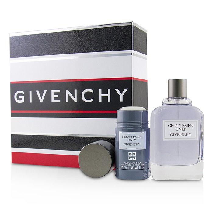 Givenchy Gentlemen Only Coffret: Eau De Toilette Spray 100ml/3.3oz + Desodorante en Barra Libre de Alcohol 75ml/2.8oz 2pcsProduct Thumbnail