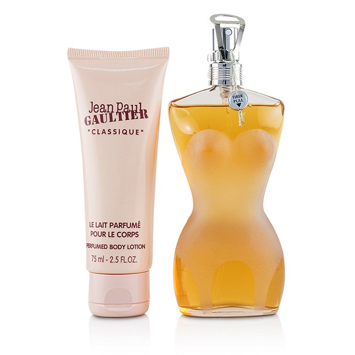 Jean Paul Gaultier Classique Coffret: Eau De Toilette Spray 100ml/3.3oz + Perfumed Body Lotion 75ml/2.5oz 2pcsProduct Thumbnail