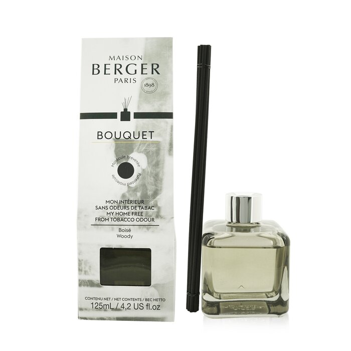 Lampe Berger (Maison Berger Paris) Functional Cube Scented Bouquet - My Home Free from Tobacco (Woody)  125ml/4.2ozProduct Thumbnail