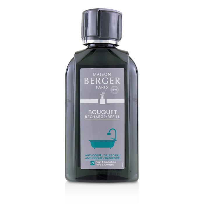 Lampe Berger (Maison Berger Paris) Functional Bouquet Refill - Anti-Odour Bathroom N°2 (Floral & Aromatic) 200mlProduct Thumbnail