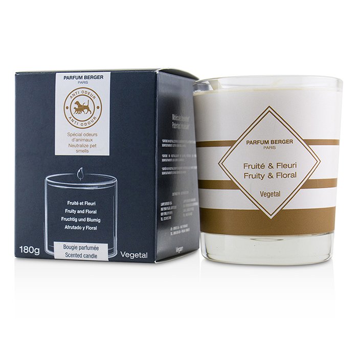 Lampe Berger (Maison Berger Paris) Functional Scented Candle - Neutralize Pet Smells (Fruity and Floral) 180g/6.3ozProduct Thumbnail