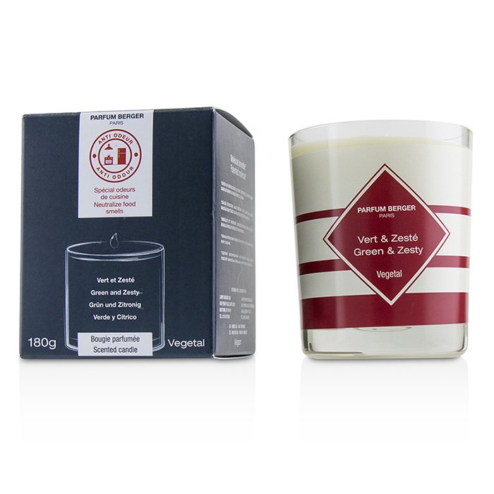 Lampe Berger (Maison Berger Paris) 蘭普伯傑 Functional Scented Candle - Neutralize Food Smells (Green and Zesty) 180g/6.3ozProduct Thumbnail