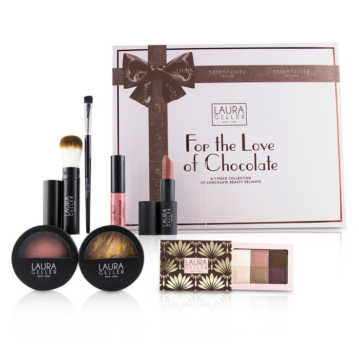Laura Geller 彩妝7件組合For The Love Of Chocolate A 7 Piece Collection Of Chocolate Beauty Delights 7pcsProduct Thumbnail
