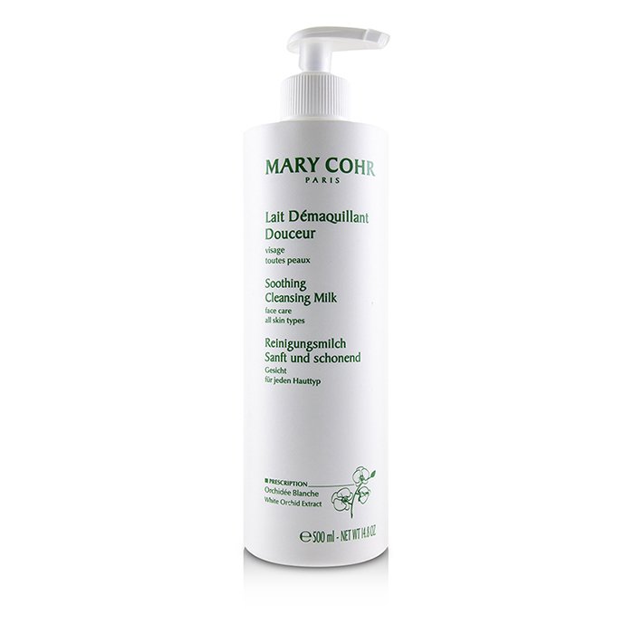 Mary Cohr Soothing Cleansing Milk - For All Skin Types (Salon Size) 500ml/14.8ozProduct Thumbnail