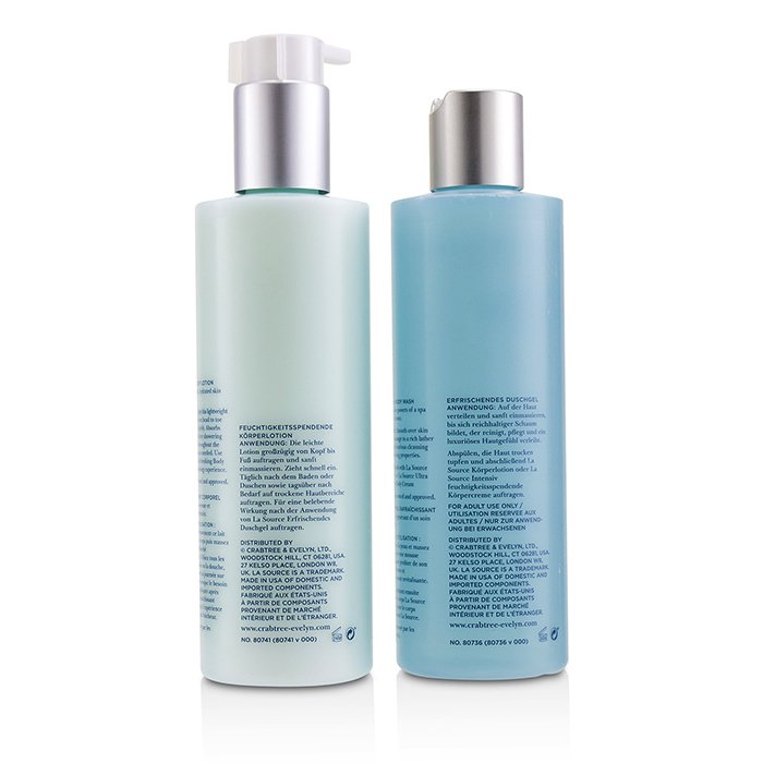 Crabtree & Evelyn 瑰珀翠 噴泉SPA身體護理組合Wave On By La Source Body Care Duo 2pcsProduct Thumbnail