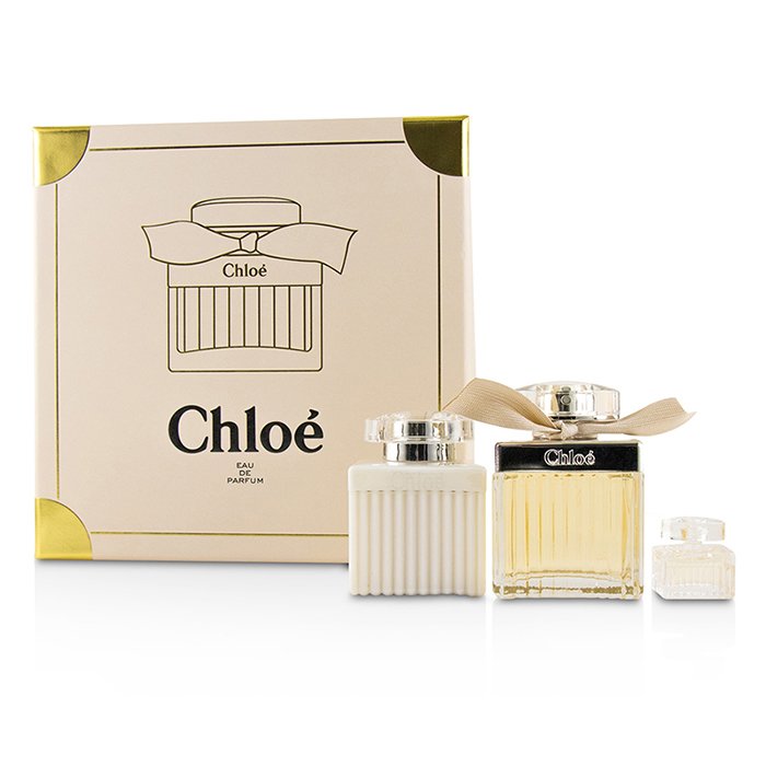 Chloe مجموعة Chloe: أو دو برفوم سبراي 75مل/2.5 أوقية + غسول معطر للجسم 100مل/3.4 أوقية + أو دو برفوم 5مل/0.17 أوقية 3pcsProduct Thumbnail