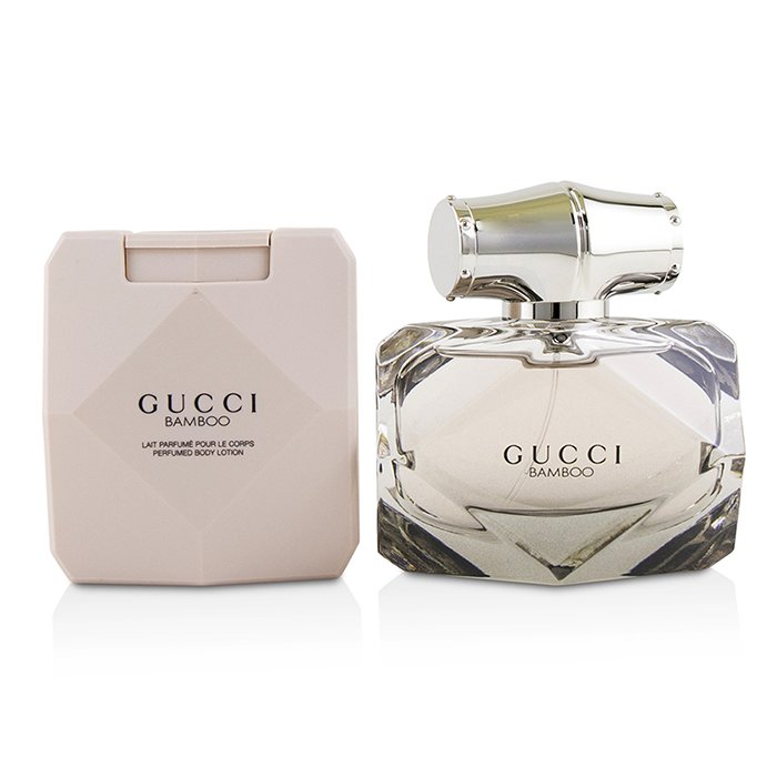 グッチ Gucci Bamboo Coffret: Eau De Parfum Spray 50ml/1.6oz + Perfumed Body Lotion 100ml/3.3oz 2pcsProduct Thumbnail