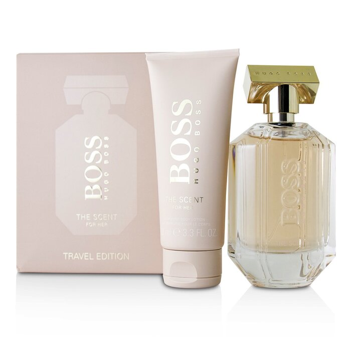 Hugo Boss Zestaw The Scent For Her Coffret: Eau De Parfum Spray 100ml/3.3oz + Perfumed Body Lotion 100ml/3.3oz 2pcsProduct Thumbnail