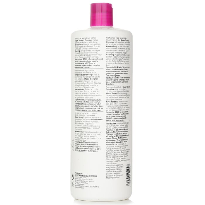 Paul Mitchell Super Strong Champú (Strengthens - Rebuilds) 1000ml/33.8ozProduct Thumbnail