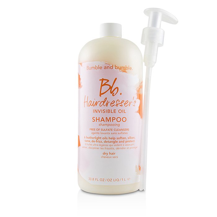 Bumble and Bumble Bb. Hairdresser's Invisible Oil Shampoo - Dry Hair (מוצר למספרה) שמפו עבור שיער יבש 1000ml/33.8ozProduct Thumbnail