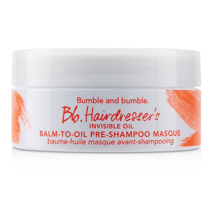 Bumble and Bumble 寶寶與寶寶 洗髮前滋潤髮膜Bb. Hairdresser's Invisible Oil Balm-To-Oil Pre-Shampoo Masque(乾性至極乾性髮質) 190ml/5.8ozProduct Thumbnail