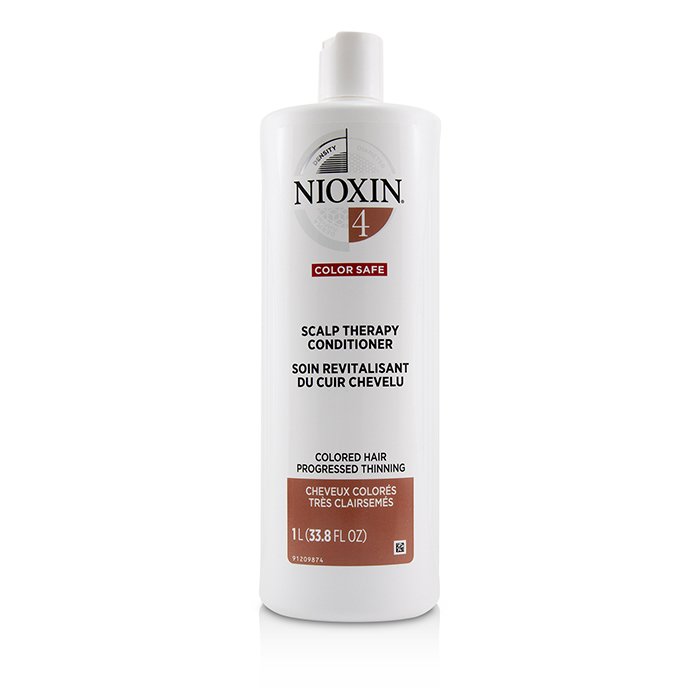 Nioxin Density System 4 Scalp Therapy Conditioner (Farget hår, kraftig hårtap, fargesikker) 1000ml/33.8ozProduct Thumbnail
