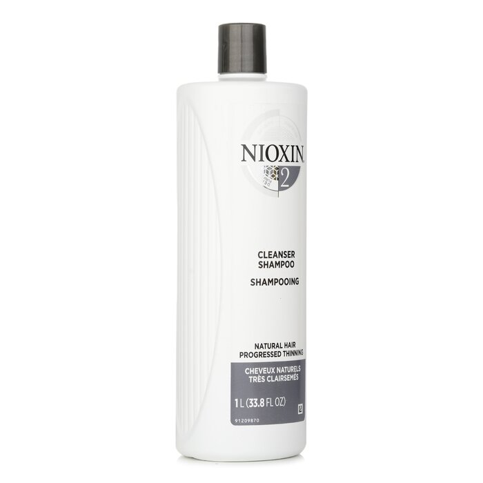 Nioxin Szampon do włosów Derma Purifying System 2 Cleanser Shampoo (Natural Hair, Progressed Thinning) 1000ml/33.8ozProduct Thumbnail