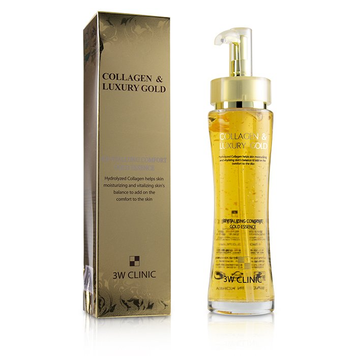 3W Clinic Collagen & Luxury Gold Revitalizing Comfort Gold Essence (Box Slightly Damaged) 150ml/5.07ozProduct Thumbnail