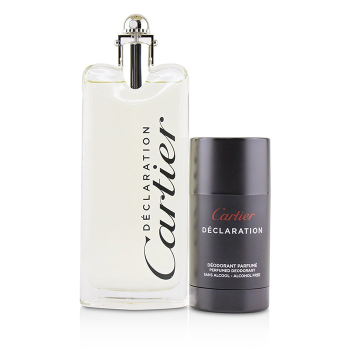 Cartier Declaration Coffret: Eau De Toilette Spray 100ml/3.3oz + Deodorant Stick (Alcohol Free) 75ml/2.5oz 2pcsProduct Thumbnail