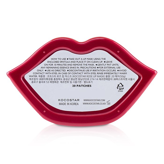 KOCOSTAR 可可星保濕水潤凝膠唇膜Lip Mask-玫瑰 20patchesProduct Thumbnail