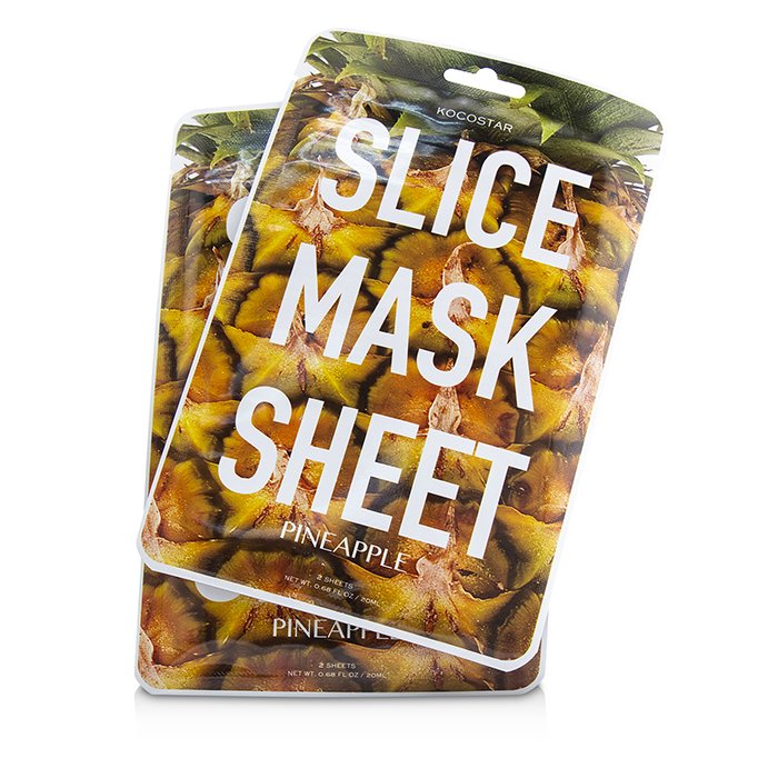 KOCOSTAR Maseczka do twarzy Slice Mask Sheet - Pineapple 10sheetsProduct Thumbnail
