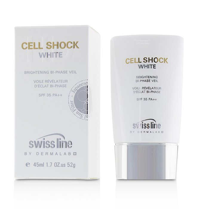 Swissline Cell Shock White Brightening Bi-Phase Veil SPF35 45ml/1.7ozProduct Thumbnail