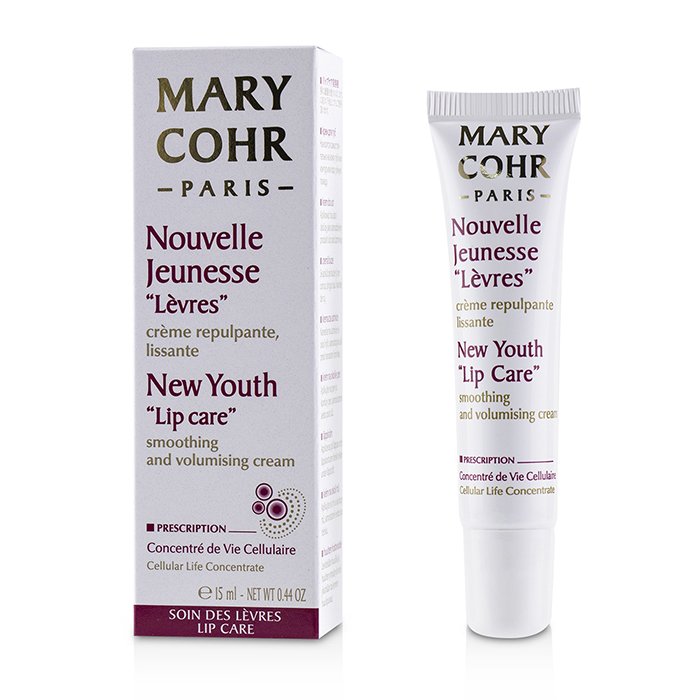 Mary Cohr New Youth Lip Care Разглаживающий Крем для Объема Губ 15ml/0.44ozProduct Thumbnail