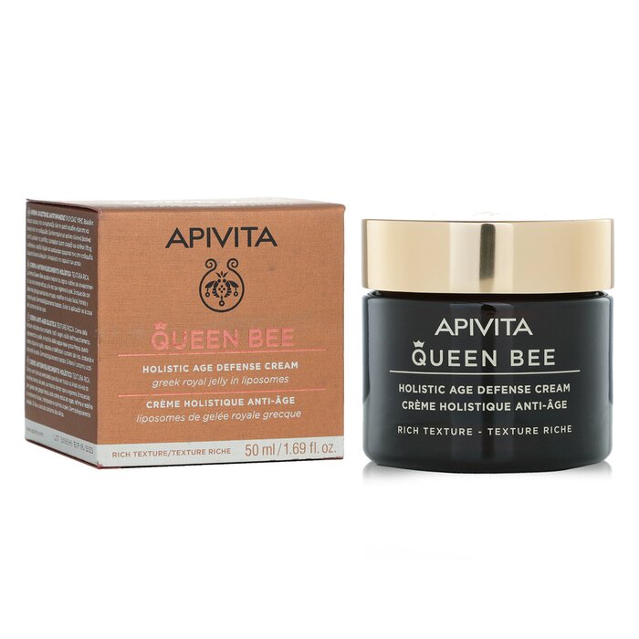 Apivita Queen Bee Holistic Age Defense Cream - Rik tekstur 50ml/1.69ozProduct Thumbnail