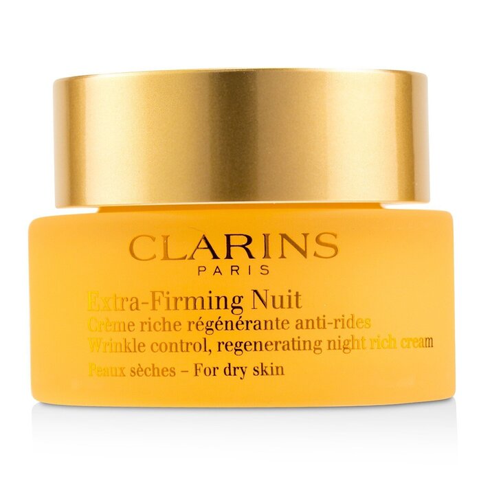 クラランス Clarins Extra-Firming Nuit Wrinkle Control, Regenerating Night Rich Cream - For Dry Skin (Unboxed) 50ml/1.6ozProduct Thumbnail