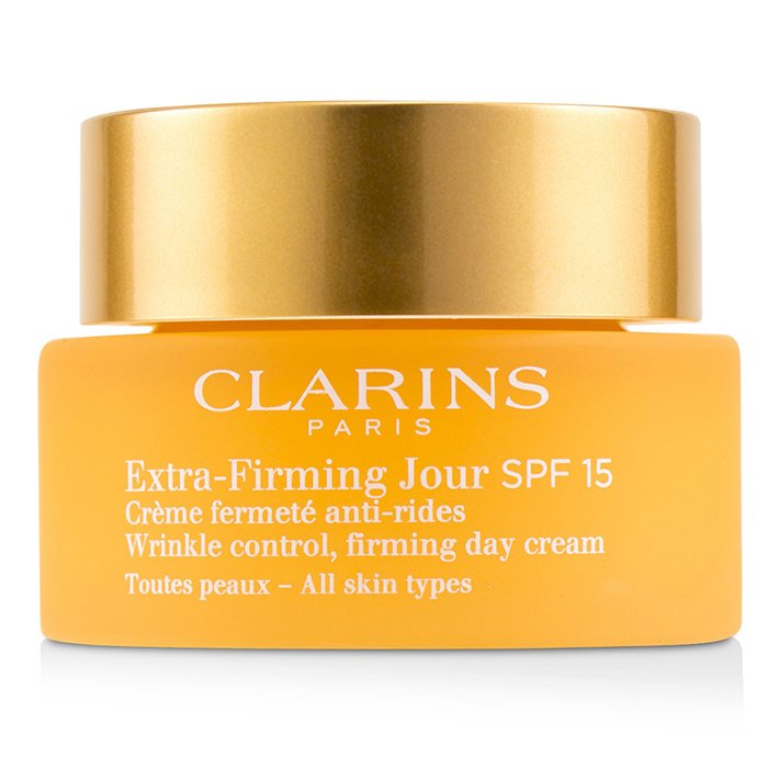 Clarins Extra-Firming Jour Wrinkle Control, Firming Day Cream SPF 15 - For alle hudtyper (Uemballert) 50ml/1.7ozProduct Thumbnail