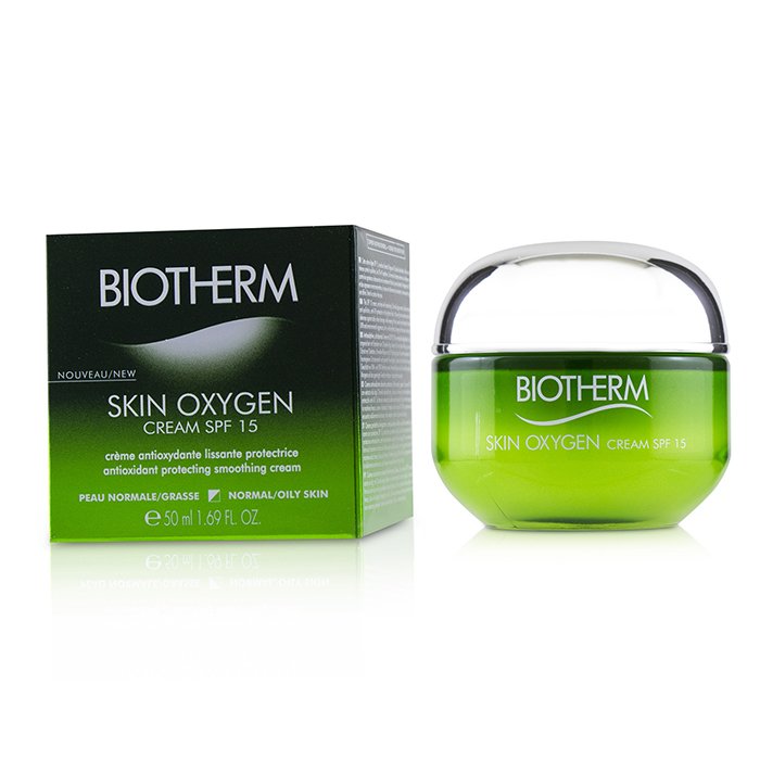 Biotherm Krem na dzień dla skóry normalnej i tłustej Skin Oxygen Cream SPF 15 - For Normal/ Oily Skin Types 50ml/1.69ozProduct Thumbnail