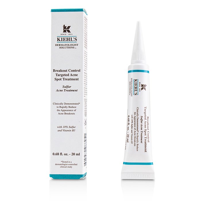 Kiehl's Breakout Control Targeted Acne Spot Treatment - Sulfur Acne Treatment (Exp. Date 01/2019) 20ml/0.68ozProduct Thumbnail