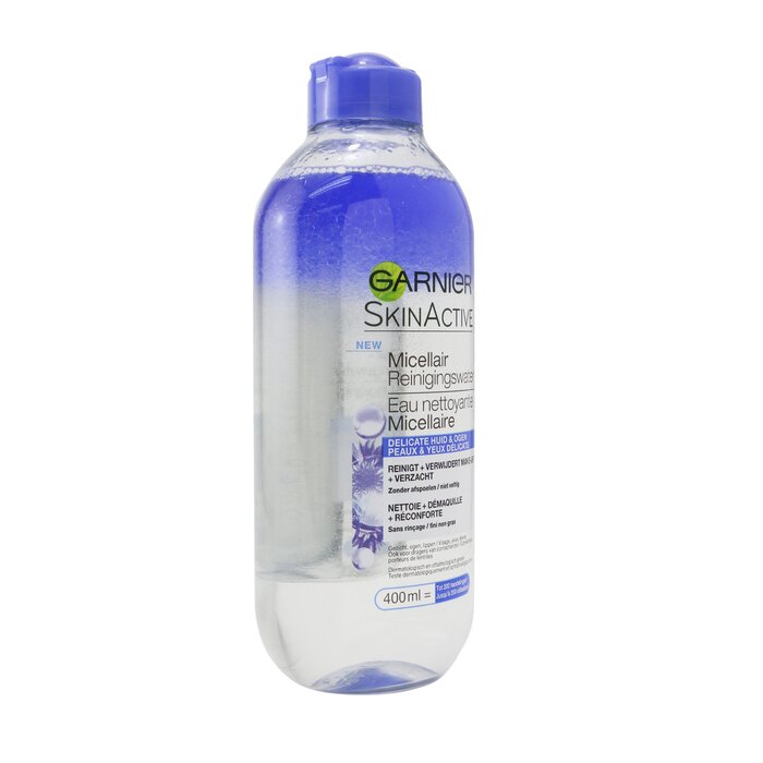 Garnier SkinActive Micellar Water מים מיסלריים (לפנים ולעיניים) - For Delicated Skin 400ml/13.3ozProduct Thumbnail