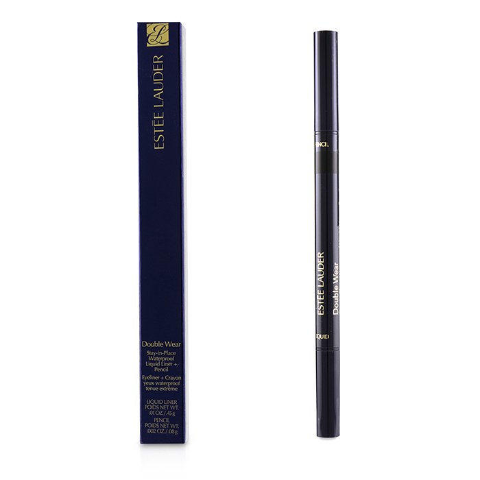 Estee Lauder 雅詩蘭黛 防水眼細液+眼線筆Double Wear Stay In Place Waterproof Liquid Liner + Pencil 0.53g/0.012ozProduct Thumbnail