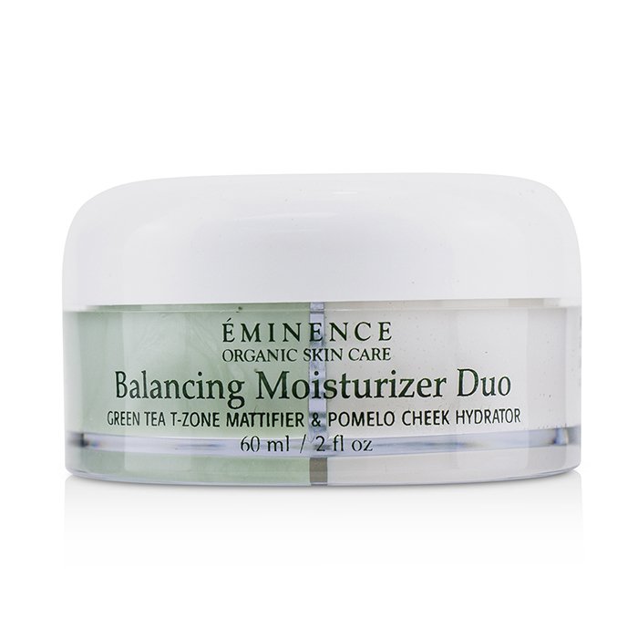 Eminence Zestaw Balancing Moisturizer Duo: Green Tea T-Zone Mattifier & Pomelo Cheek Hydrator - For Combination Skin Types 60ml/2ozProduct Thumbnail