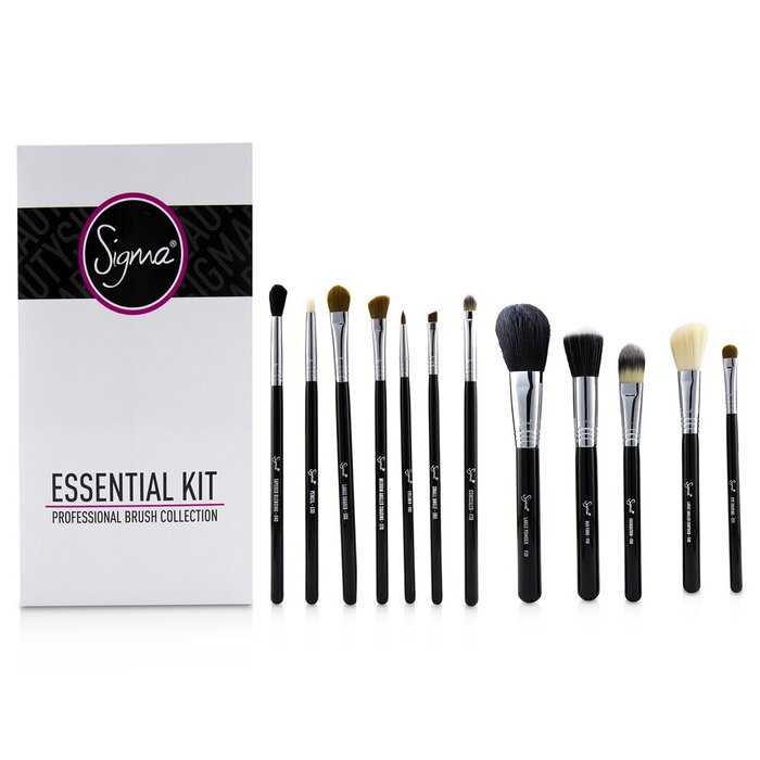 Sigma Beauty Essential Kit Professional Brush Collection  12pcsProduct Thumbnail