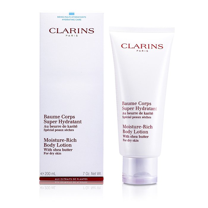 Clarins Moisture Rich Body Lotion with Shea Butter - For Dry Skin 200ml/7ozProduct Thumbnail