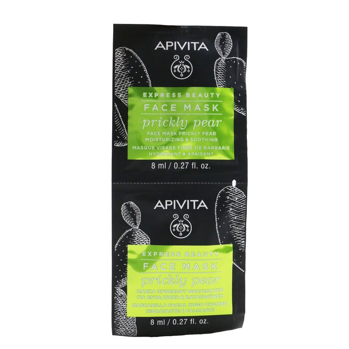 Apivita Express Beauty Face Mask with Prickly Pear (Dưỡng ẩm & Làm dịu) - Unboxed 6x(2x8ml)Product Thumbnail