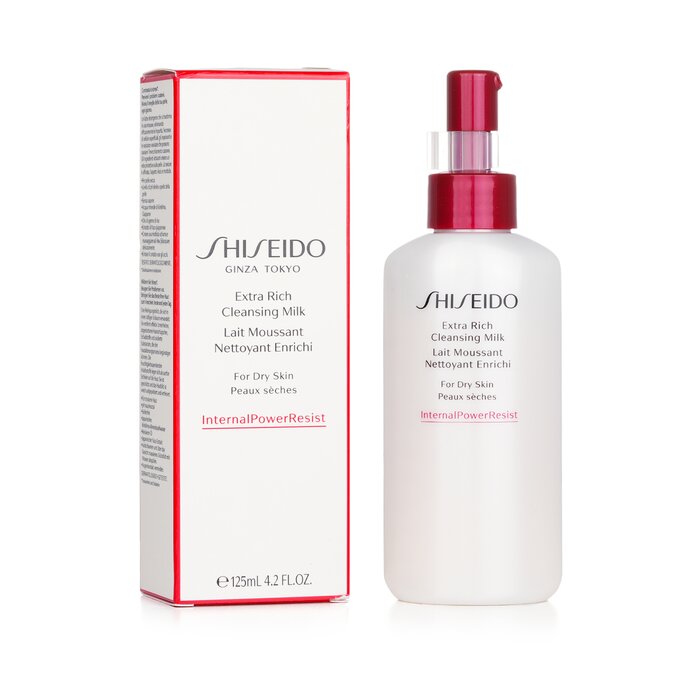 Shiseido InternalPowerResist Beauty Extra Rich Cleansing Milk (For Dry Skin) Leche Limpiadora 125ml/4.2ozProduct Thumbnail
