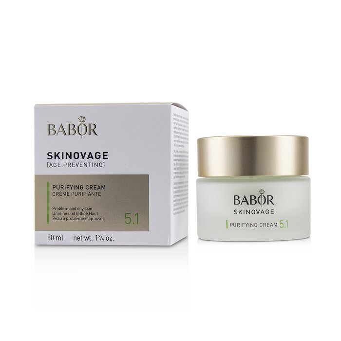 Babor Skinovage [Age Preventing] Purifying Cream 5.1 קרם מטהא - עבור עור שמן ובעייתי 50ml/1.7ozProduct Thumbnail