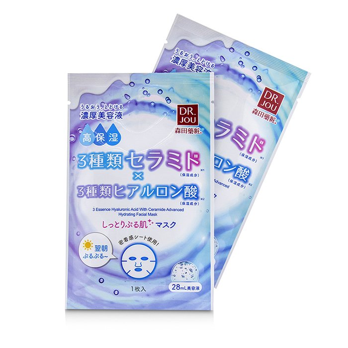 DR. JOU (By Dr. Morita) 3 Essence Hyaluronic Acid with Ceramide Advanced Hydrating Facial Mask 5pcsProduct Thumbnail